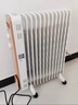 美的（Midea） 取暖器家用暖风机电油汀电暖器片油丁加宽防烫速热加湿干衣电暖气取暖暖手智能恒温 13片油汀NY2213-18GW【2200W】 实拍图