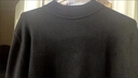 恒源祥纯色羊毛衫男毛衣男加厚款针织衫中老年半高领爸爸装羊毛绒打底 半高 领黑色纯全100 2XL 180建议160-170斤纯全100 实拍图