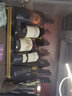 颐馨红酒架置物架斜放酒柜摆件红酒展示架铁艺创意简约吧台酒瓶托架 【五瓶装】415*195*215mm 实拍图