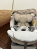 猫头鹰（SAVILE）妙转PRO+儿童安全座椅婴儿汽车用宝宝0-4-7岁360度iSize可坐可躺 【升级款】妙转pro+ 银白 晒单实拍图