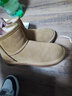 骆驼（CAMEL）男士高帮雪地靴加绒加厚秋冬保暖棉鞋 G13W223110 黄色 38  实拍图