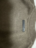 鄂尔多斯1980【挚简系列】男装半高领羊绒针织衫基础款纯色针织毛衣男套衫 棕绿 180/100A/XL 晒单实拍图