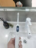 PLUZZ扫振电动牙刷智能3D声波旋转摆动超声波电动牙刷成人情侣男士女士生日礼物送男友送女友 【扫振+声波洁净】智能数显+3种洁牙模式-轻奢白 【德国工艺技术】智能牙刷+超长续航 实拍图