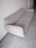 林氏家居现代简约布艺沙发客厅折叠沙发床两用棉麻双人沙发小户型家具1012 仿棉麻浅灰|2.26m|靠背可调 实拍图