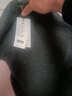 恒源祥【重磅410G】100%纯羊毛衫男秋冬季半高领休闲男士毛衣保暖针织衫 实拍图