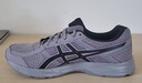 亚瑟士ASICS男鞋缓冲透气跑步鞋运动鞋网面回弹跑鞋GEL-CONTEND 4 灰色/深灰色 44.5 实拍图