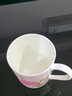 潇毅艾 景德镇陶瓷茶杯带盖家用杯喝茶杯青花瓷器办公杯子 水点桃花 实拍图
