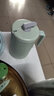 摩茶养生杯迷你电炖杯便携式煮茶热牛奶神器熬粥mini办公室热奶杯养生壶烧水杯多功能养身壶 豌豆绿（升级款）+滤网【送勺子】 0.45L 实拍图