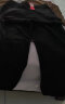卡帕（Kappa）运动裤男黑色针织长裤宽松休闲裤柔软透气小脚收口卫裤K0C52AK07 晒单实拍图
