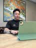B.O.W航世HB354 2026妙控键盘ipad air4/5保护套air6/7磁吸壳悬浮21/22pro10.9/11寸 64键五档背光 绿色 实拍图