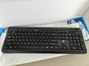 惠普（HP）键盘 有线办公键盘104键耐磨防泼溅水 人体工学手感舒适高效办公游戏键盘K10 实拍图