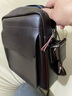 斐格单肩包2025新款男包斜挎包休闲男士潮竖款韩版休闲出差两用男包 棕色（大号） 实拍图