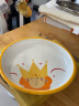 摩登主妇 原创狮子餐具可爱儿童碗陶瓷小碗餐盘饭碗盘子碗碟套装 7.8英寸盘 小狮子 实拍图