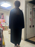 三只小山羊【高圆圆同款经典123】 14.5μm 超细 双面100纯羊绒 大衣长款女 黑色 L 实拍图