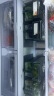 家の物语（KATEI STORY）计时保鲜盒大容量冰箱收纳盒食品级水果鸡蛋收纳盒冷冻密封储物盒 冰箱保鲜盒墨绿色 4件套 7L 晒单实拍图