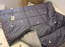 百歌妮单人双人床上用品被子被芯+四件套+枕芯被褥全套装褥子学生宿舍 梦格 被芯1.8*2.2m 4斤 九件套 实拍图