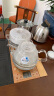 金灶（KAMJOVE）涌泉式自动上水电热水壶 玻璃烧水壶家用智能保温电茶壶茶具电茶炉茶台烧水壶一体 H9 (20*37cm)竖版按键 0.8L 晒单实拍图