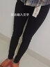 伊莎朵高腰打底裤外穿女秋冬款黑色裤子紧身裤显瘦铅笔裤小脚裤女加绒裤 两粒扣不加绒 L （建议100-110斤） 实拍图