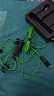 西伯利亚（XIBERIA）MG-2S有线游戏耳机入耳式 电脑手机吃鸡电竞音乐耳塞 一键7.1降噪插拔麦克风无感佩戴 全平台兼容 MG-2S黑绿【一键7.1声卡版】三代 实拍图