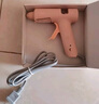 得力(deli)10W热熔胶枪恒温熔胶儿童家用多功能工具手工制作DIY套装生日开学礼物高粘胶枪附10根胶棒粉 实拍图