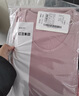 红豆（Hodo） 红豆内衣秋衣秋裤纯棉套装纯色低圆领打底衫裤C秋上新 女款深雅粉（100%棉） XL 175/100 实拍图