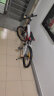 凤凰（Phoenix）儿童自行车山地车男女学生脚踏车6-15岁童车 霸道 黑红色 20寸 实拍图