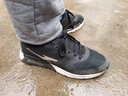 鸿星尔克男鞋破空运动鞋男气垫跑步鞋减震旅游休闲鞋防滑跑鞋 正黑/浅灰-0056 44 实拍图