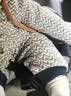 戴维贝拉【抱抱衣】新生儿爬服春秋装婴儿摇粒绒男宝女宝连体衣 实拍图