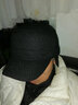 苏木佰（SOMUBAY）老人帽子男冬天加厚平顶帽爸爸帽大头围冬季保暖中老年人鸭舌帽 BQM-2502黑色【带护耳 后封口】 XL （可调节61-65CM） 实拍图