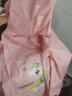 牧萌儿童雨衣带书包位男童女童女孩加长全身学生雨披 粉独角兽 4XL 实拍图