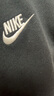 耐克（NIKE）卫衣男2024冬季新款时尚休闲针织套头衫潮舒适上衣BV2667 BV2667-063/灰色/白小勾 L 实拍图