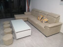 创繁现代可拆洗布艺沙发简约客厅小户型免洗科技布沙发组合家具 四人位+左右互换贵妃+茶几 Q弹乳胶+独立弹簧座包/加厚耐磨科技布 实拍图