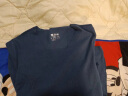 恒源祥磨毛秋衣秋裤男抗菌无痕薄款保暖内衣套装冬季情侣基础圆领打底衫 男款海水蓝220g 3XL /185【无痕磨毛】 实拍图