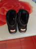 骆驼（CAMEL）男士高帮雪地靴加绒加厚秋冬保暖棉鞋 G13W223110 黑色 38  实拍图