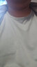 战浩【2件】冰丝莫代尔棉短袖t恤男夏季青年薄纯白色打底衫圆领半袖体 蓝色+黑色 3XL 建议【165-185斤】 实拍图
