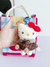 伊美娃娃HelloKitty公仔书包挂件玩偶背包挂饰钥匙扣毛绒小挂件女生日礼物 实拍图