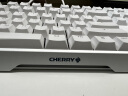 CHERRY樱桃 MX3.0S机械键盘 游戏键盘 电竞键盘 办公电脑键盘 有线全尺寸 铝合金外壳 无钢结构 白色青轴 实拍图