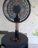 艾美特（AIRMATE）小风扇usb电风扇折叠伸缩台式办公室桌面充电扇立式小型便携式网红风扇 CM-RD20-1蓝色 实拍图