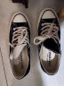 匡威（Converse）官方 1970S男女经典低帮帆布鞋黑色162058C 162058C/黑色 37.5/5 实拍图