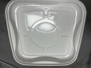 炊大皇 单层微波炉蒸笼 方形可加水蒸盒加热蒸笼微波炉专用器皿用品 实拍图
