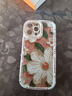 英恺达 适用苹果13ProMax手机壳iphone13ProMax保护套全包防摔抗指纹男女款创意保护壳泡芙壳油画山茶花  实拍图
