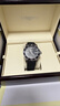 浪琴（LONGINES）【99新京东正品】浪琴男士手表康卡斯系列奢侈品牌送礼300米防水夜光自动机械运动休闲石英瑞士世界名表 【39石英黑】后配胶带扣L3.640.4.56.6 实拍图