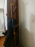 林氏家居 衣帽架落地实木简易立式收纳衣服架子北欧现代简约置物挂衣架 【胡桃色】G7实木衣帽架 实拍图