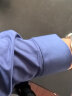 京东京造 短袖衬衫男100支纯棉成衣免烫衬衫商务休闲正装衬衣 蓝色43 晒单实拍图