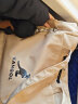 KANGOL官方中号托特包单肩手提包防泼水多功能实用健身包上课通勤有底撑 卡其色 实拍图