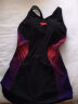 速比涛（Speedo）泳感健身抗氯防晒修身显瘦连体泳衣女 810397B022 黑色/紫色 36 实拍图