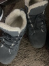 回力雪地靴男鞋冬季保暖加绒加厚高帮马丁靴男士户外工装棉鞋靴子男 灰色单里【工装潮流百搭款】 39 实拍图