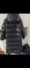 高梵黑金鹅绒服先锋1.0八格羽绒服男女同长款冬季官方品牌情侣厚外套 黑色【男女同款】 S 【165】 实拍图