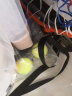红双喜网球训练器带线 初学者练习器带绳单人网球带线回弹套装 带线网球3只装+训练底座1个 实拍图