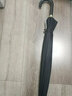 美度24骨自动雨伞长柄伞防风伞加大号学生晴雨伞抗暴风弯钩直杆伞 黑色 实拍图